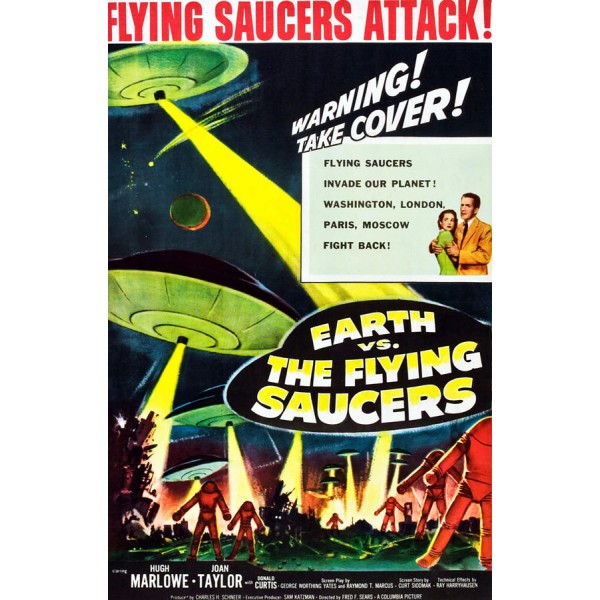 A Invasão Dos Discos Voadores - 1956