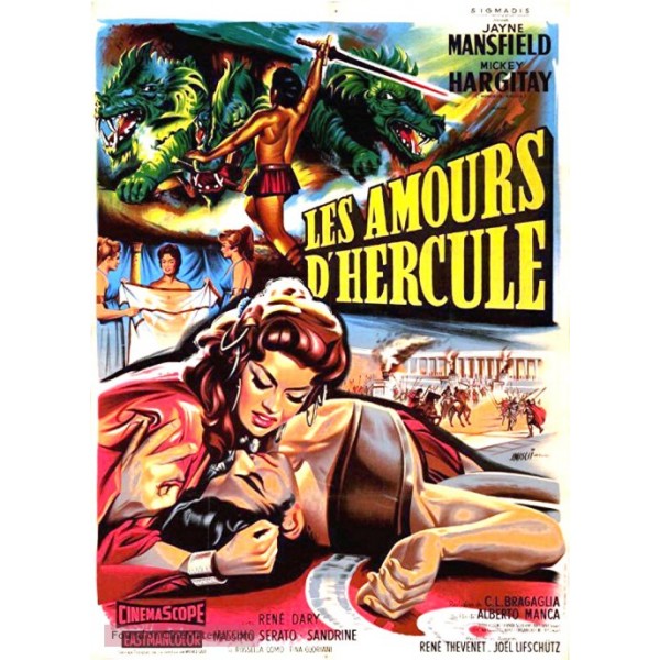 Os Amores de Hércules | Hércules o Invencível | Hercules contra os Dragões - 1960