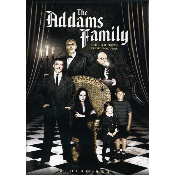 A Família Addams - 1ª Temporada  - 1964 - 03 Discos