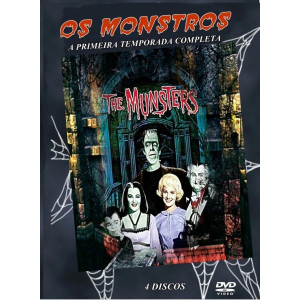 A Família Monstros / Os Monstros - 1964  - 1ª Temporada - 04 Discos