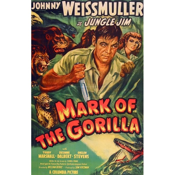 Jim das Selvas - A Marca do Gorila - 1950