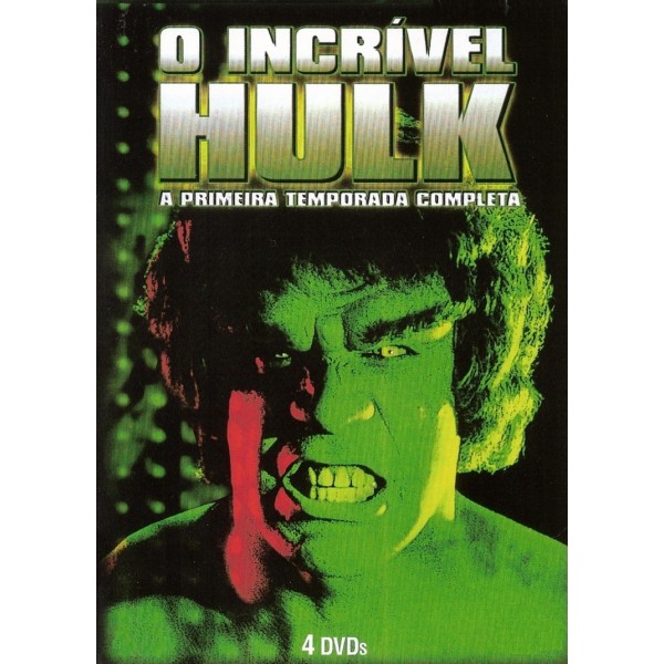 O Incrível Hulk - 1ª Temporada - 1978 - 04 Discos