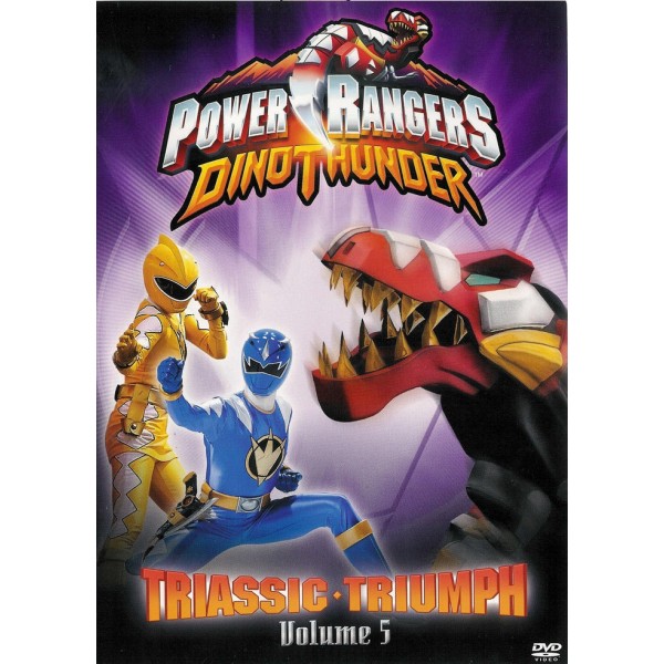 Power Ranger Dino Trovão - Triunfo Triássico - V...
