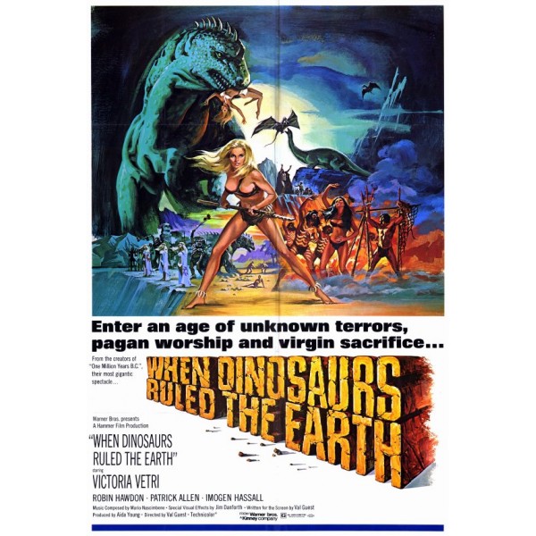 Quando os Dinossauros Dominavam a Terra - 1970