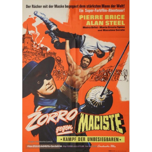 Zorro Contra Maciste | Sansão e a Rainha Escrava  - 1963