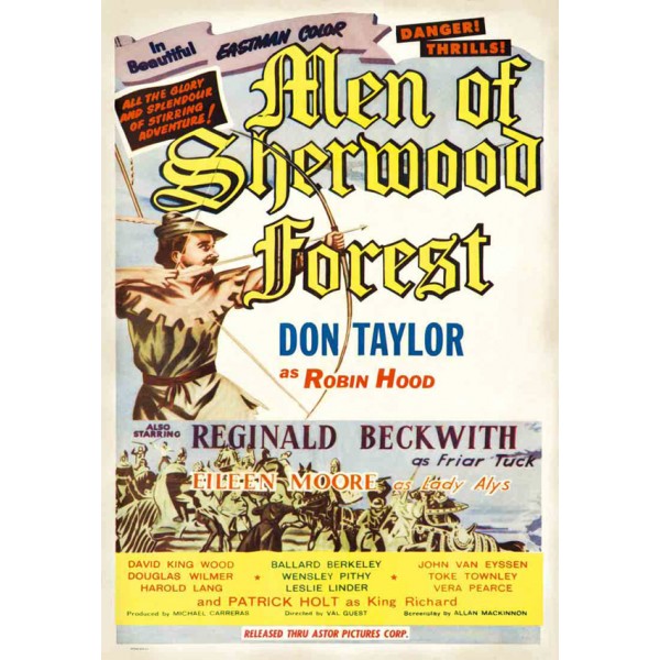 A Espada de Robin Hood | Os Homens da Floresta de Sherwood  - 1954