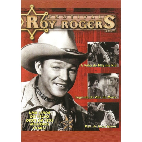 Festival Roy Rogers Vol. 01 - A Volta de Billy the Kid - 1938 | Legenda do Vale da Morte - 1939 | Dias de Jesse James -1939